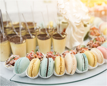 デザートビュッフェの画像